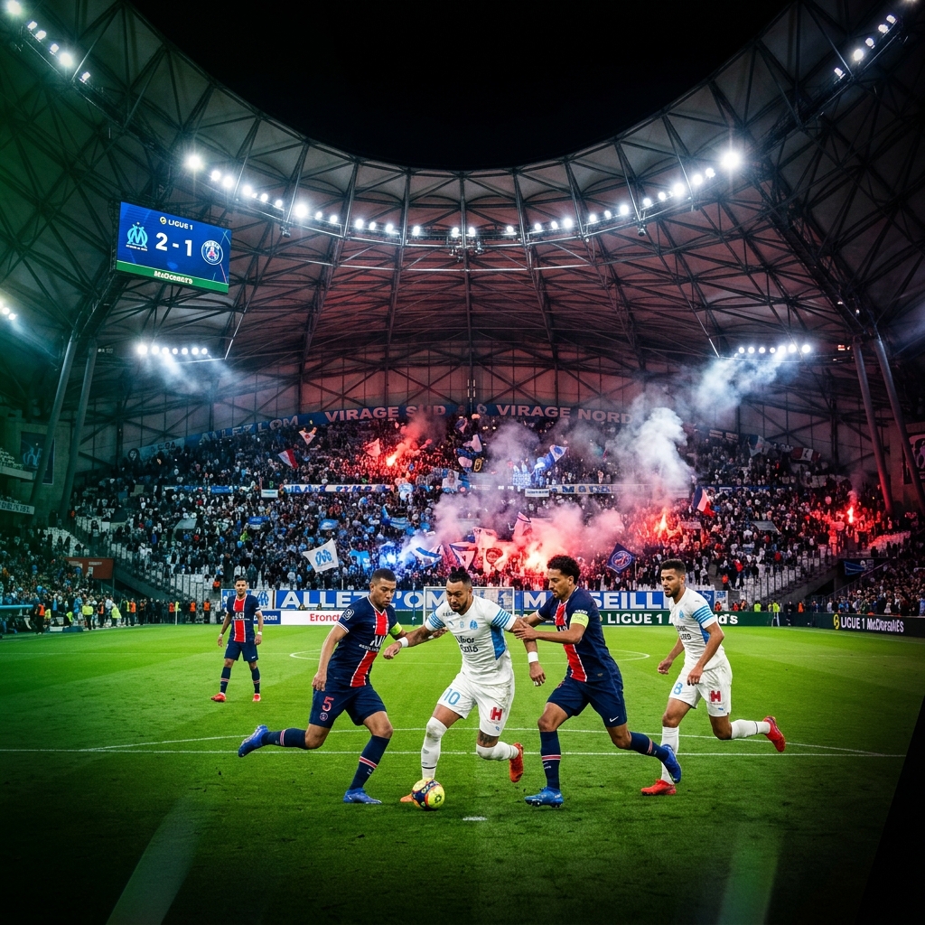 Ligue 1 Stadium Background